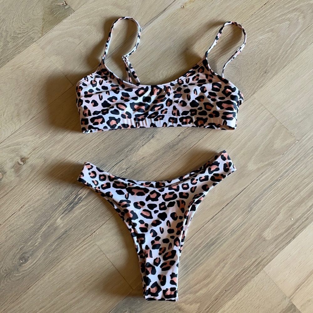 Shein Animal print bikini